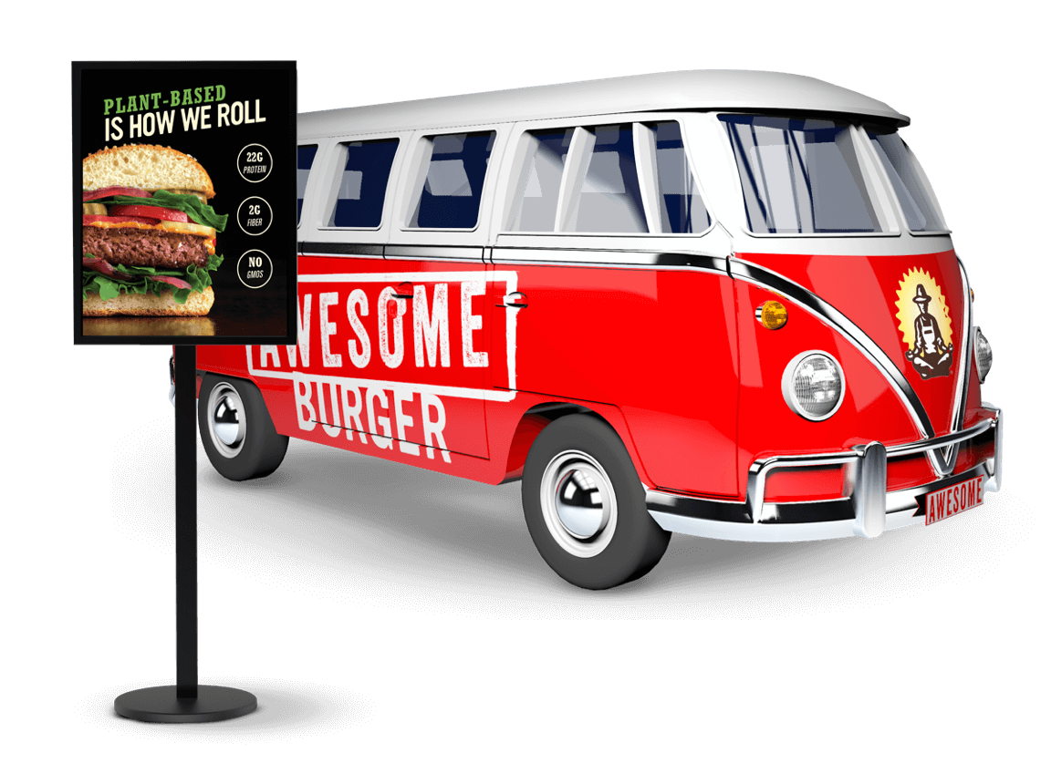 Sweet Earth Awesome Burger experiential event 3 by Adam Sykut