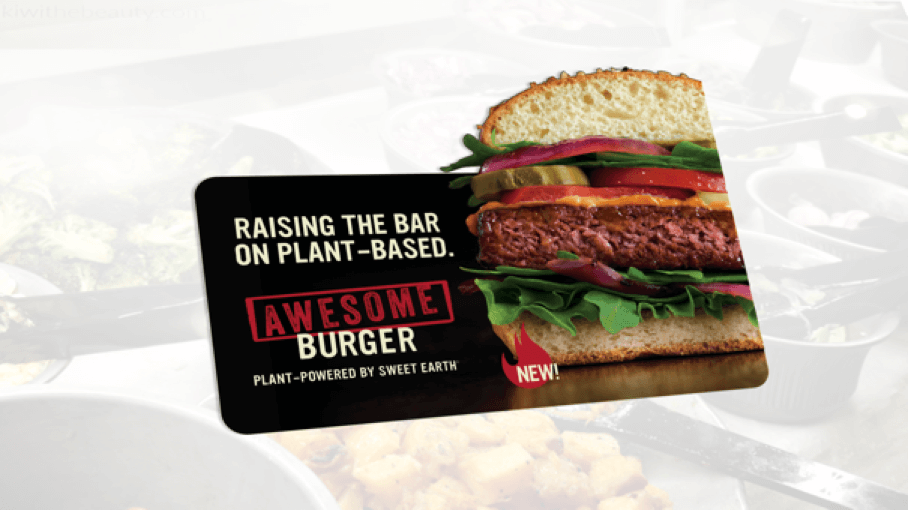 Sweet Earth Awesome Burger campaign element 4 by Adam Sykut