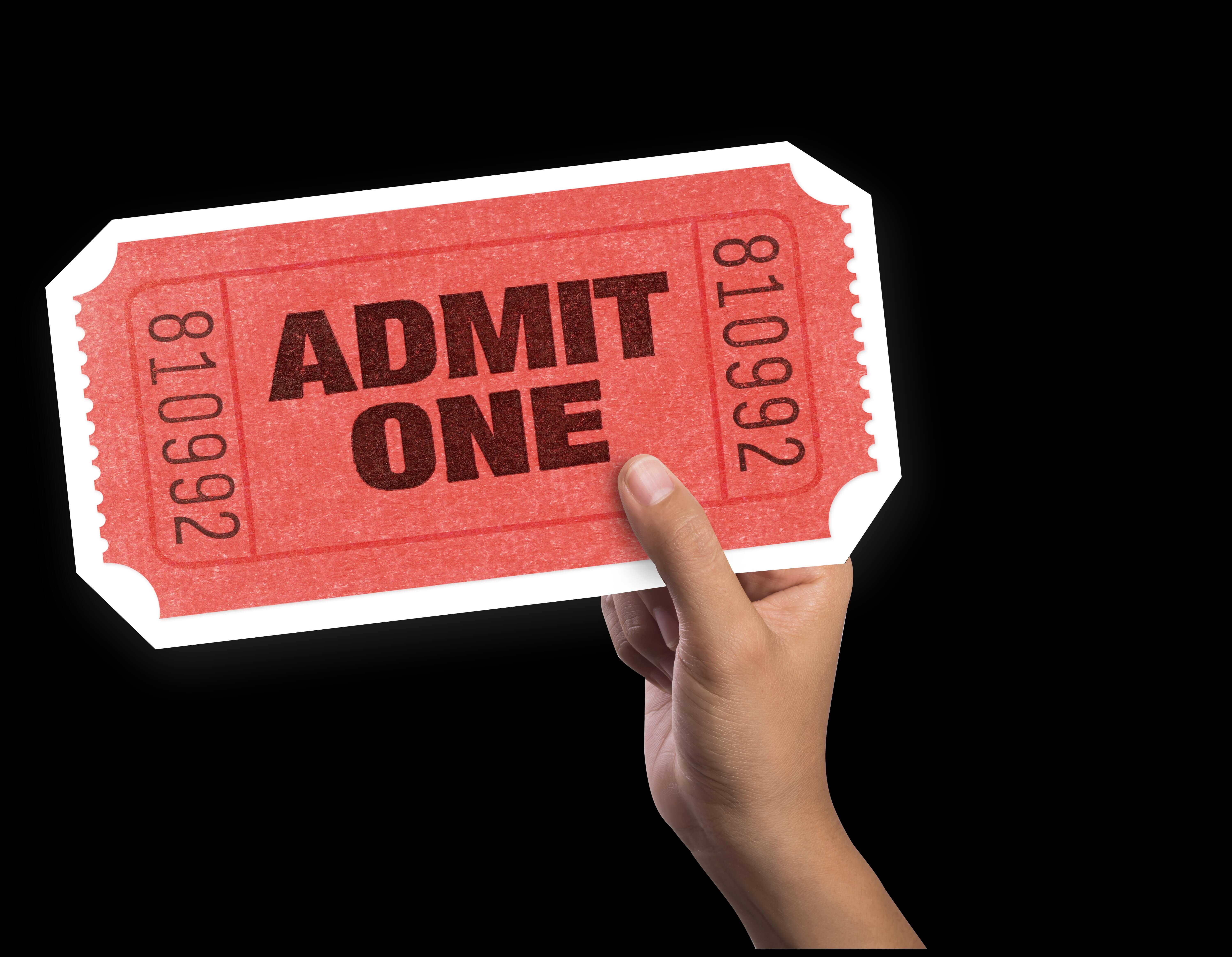 Geometry Miracle on West 3rd Street photo booth prop ticket by Adam Sykut