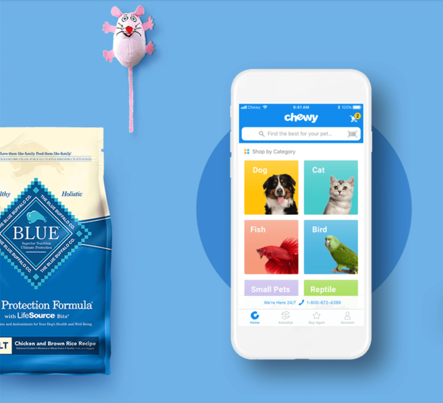 Chewy App Launch campaign by Adam Sykut