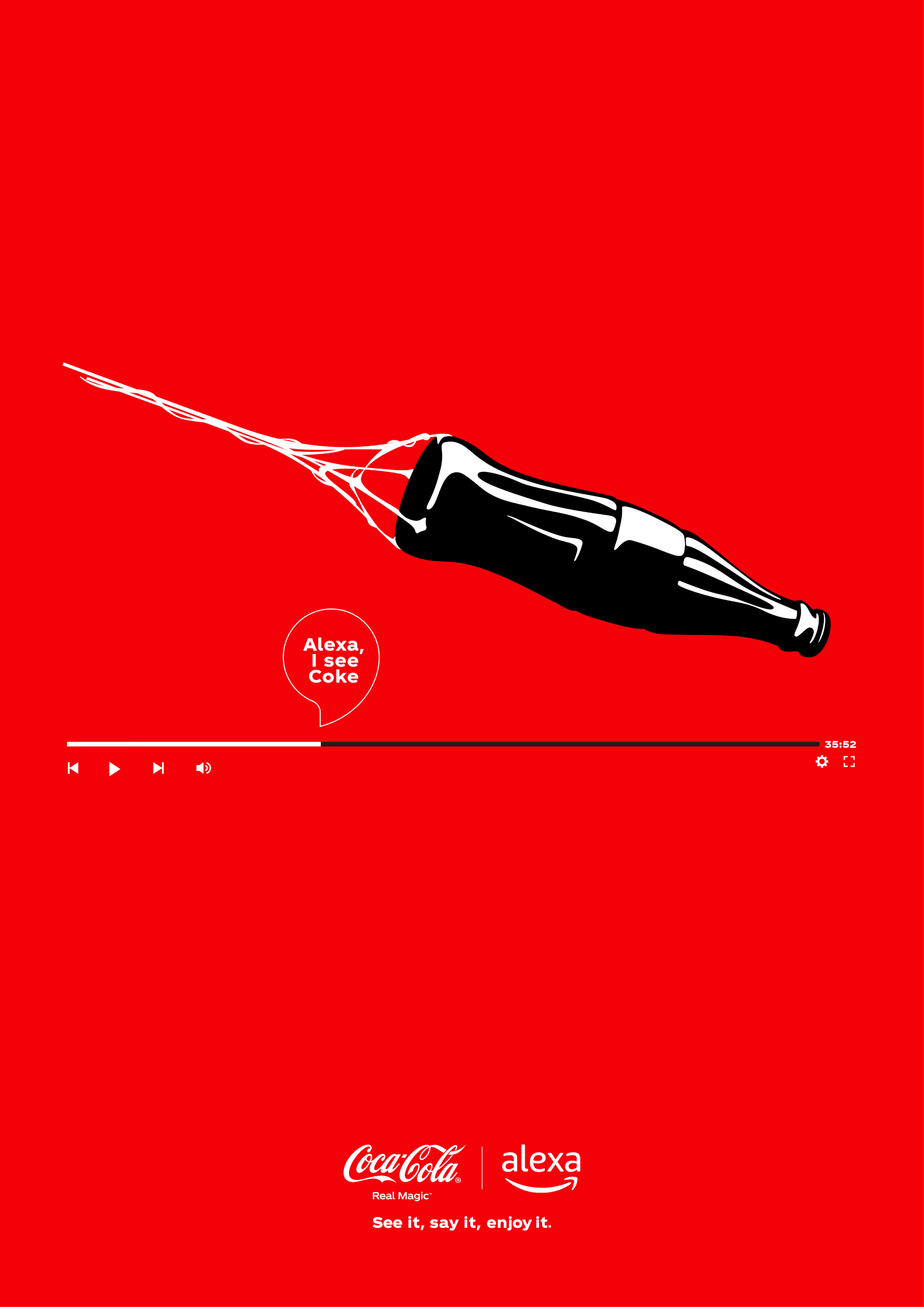 I See Coke poster 1 by Adam Sykut